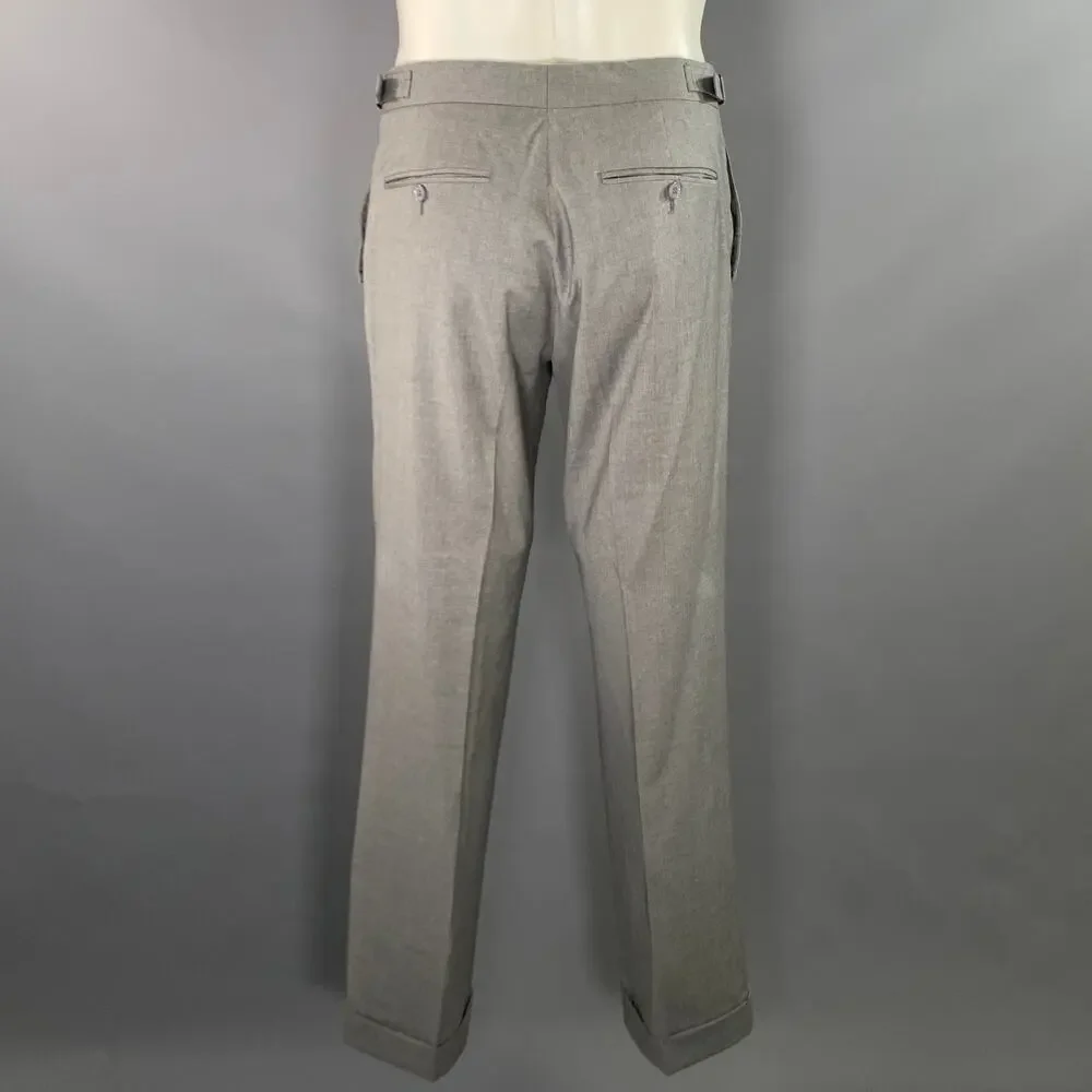 RALPH LAUREN SS2011 Chest Size 38 Grey Wool Double Breasted 31 31 Suit